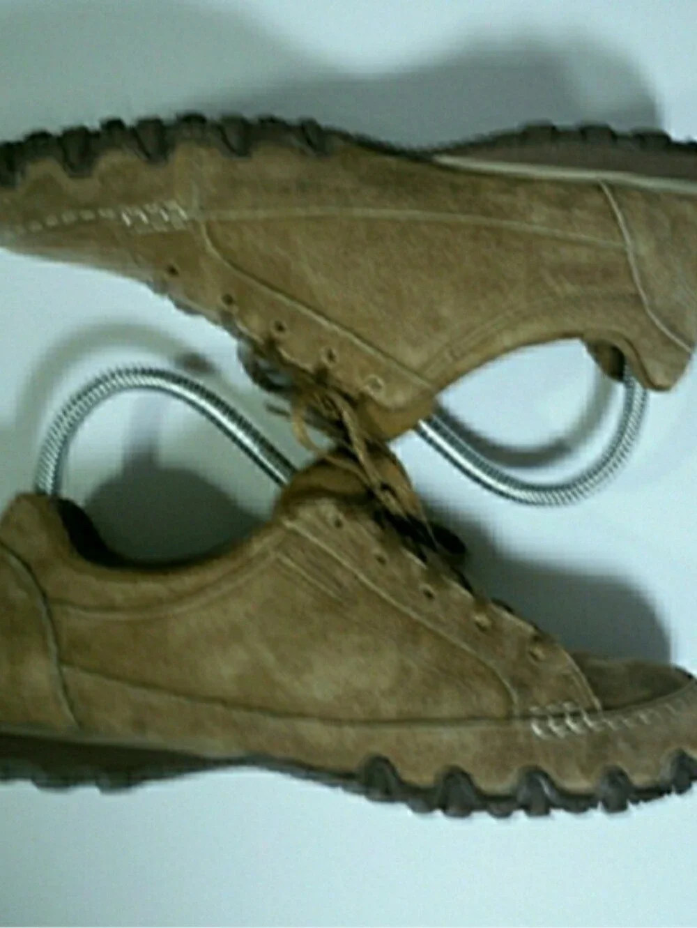 Skechers Leather Memory Foam Walking Shoes Sneakers